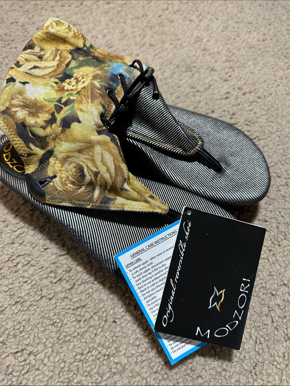 vintage y2k Modzori reversible sandals (7)